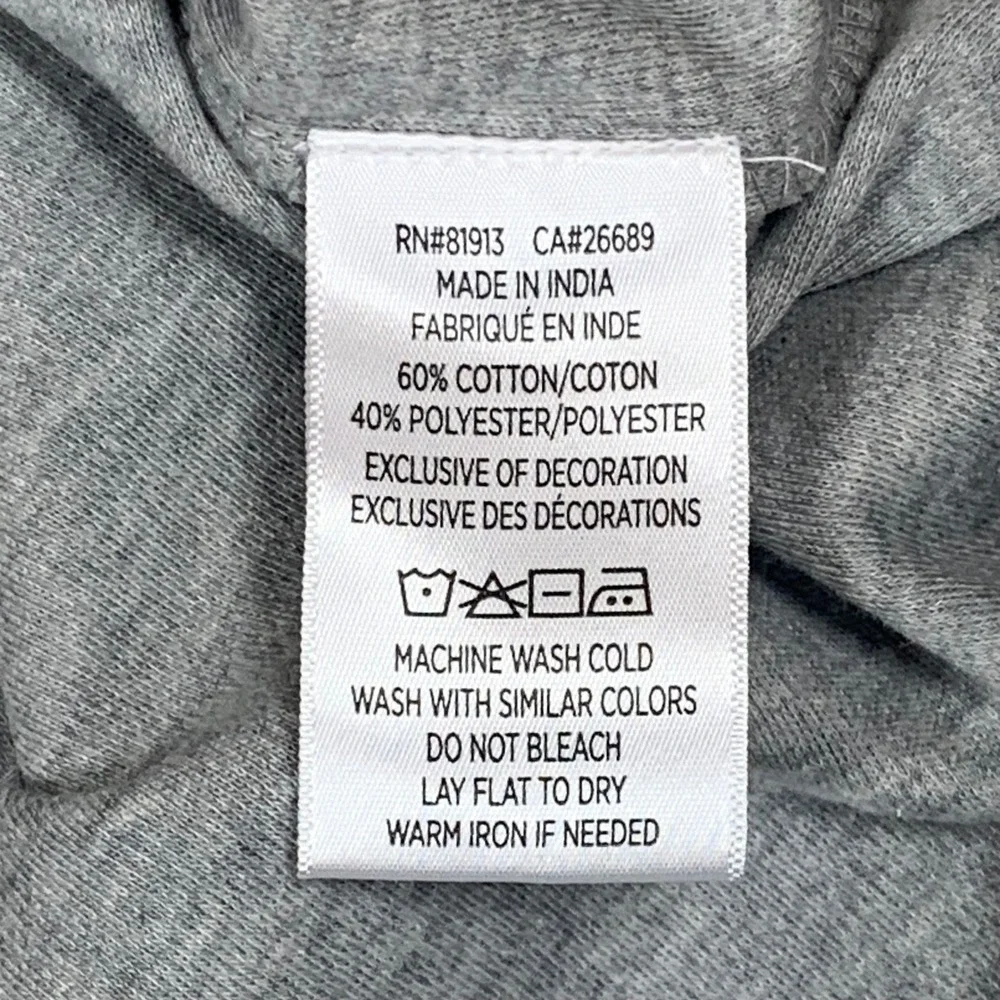 Robert Graham Pullover Mens XL Grey Excellent Quarter Zip Floral Trim Casual Lux